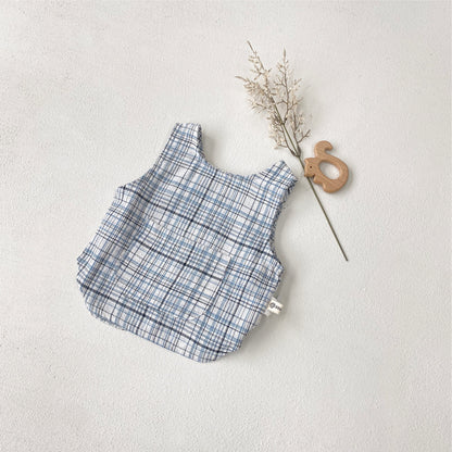Arrival Summer Baby Kids Plaid VestArrival Summer Baby Kids Plaid Vest