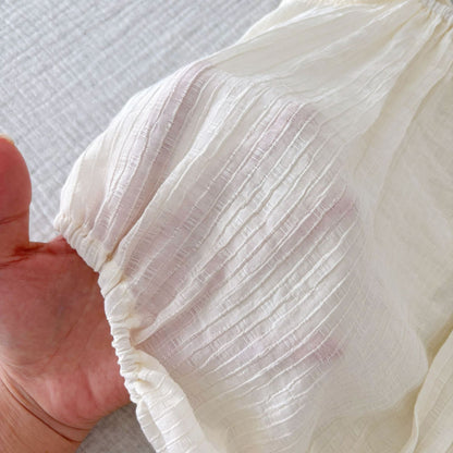 Summer Arrival Baby Girls Sleeveless Solid Color Butterfly-bow Decorated Strap Onesies, MyKids-USA®, Baby One-Pieces, MyKids-USA -  -  -  -  -  -  - 