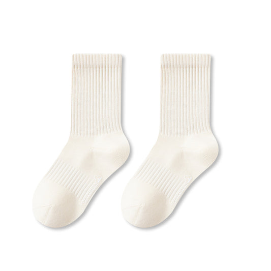 Autumn and Spring Baby Unisex Breathable Simple Letters Pattern Casual Socks, MyKids-USA®, Baby & Toddler Socks & Tights, MyKids-USA - Size/Age - S (1-3Y) - Color - Beige -  -  - TR2511172212-A