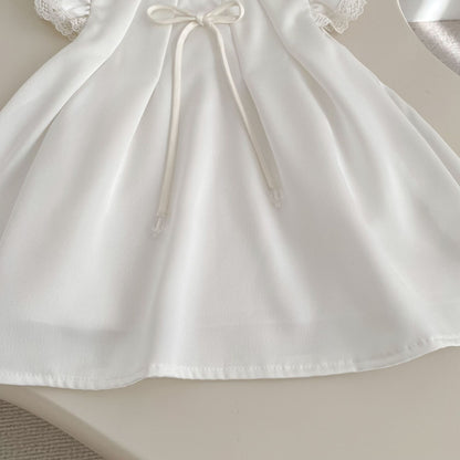 Design Summer Girls Solid Color Fly Sleeves Bodysuit and Dress – Sister Matching Clothing Set, MyKids-USA®, Baby & Children's Outfits, MyKids-USA® -  -  -  -  -  -  - .