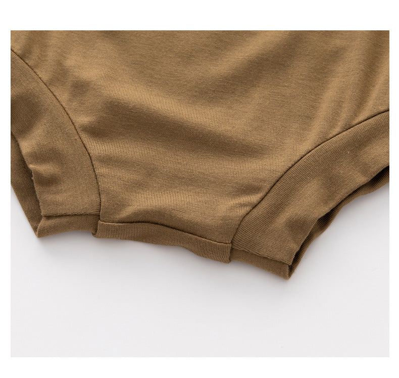 Summer Arrival Baby Kids Casual Style Solid Color Bloomers