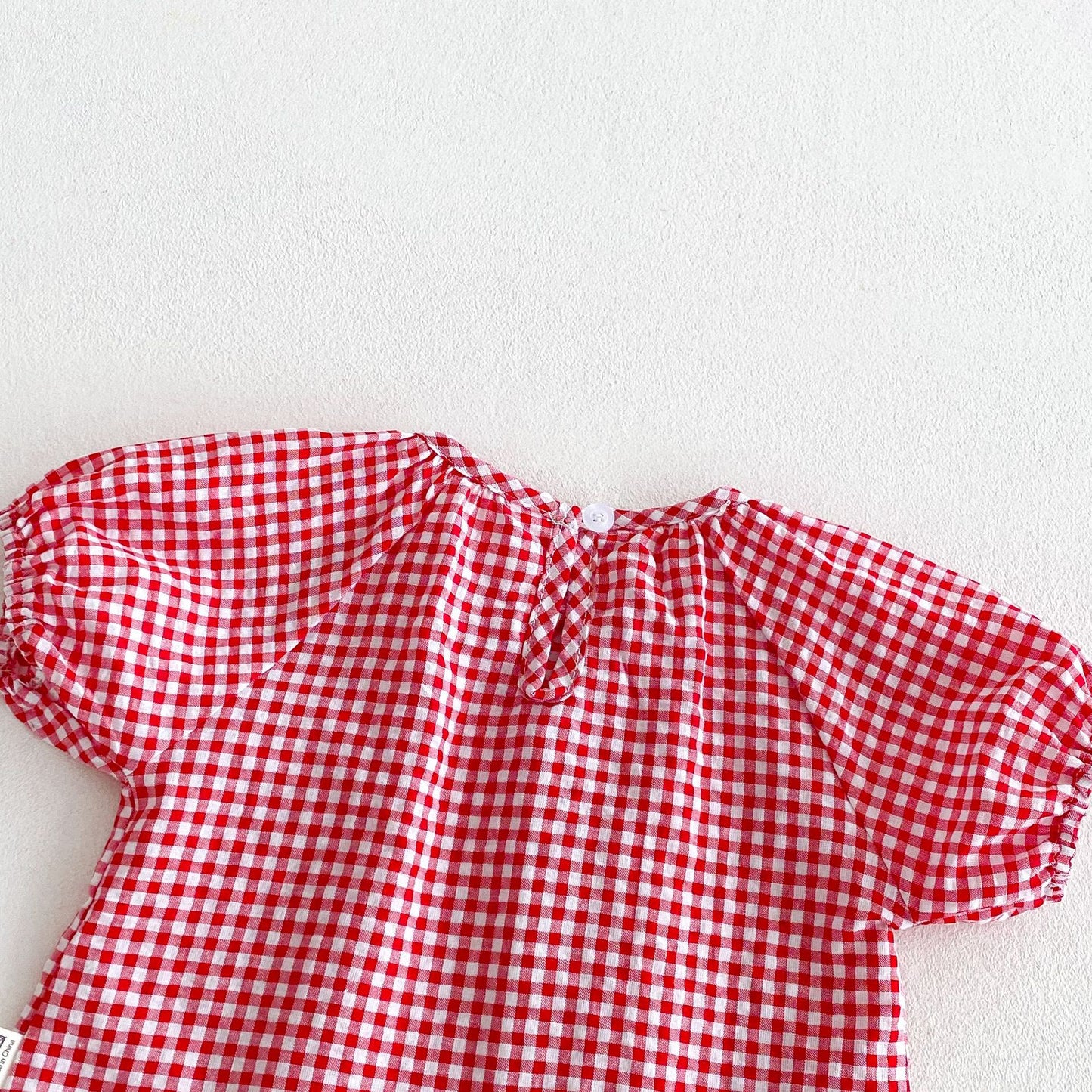 Summer Hot Selling Baby Kids Girls Sleeveless Pocketed Denim Strap Onesies Overalls and Red Plaid T-Shirt Clothing Set, MyKids-USA®, Baby & Toddler Outfits, MyKids-USA -  -  -  -  -  -  - 