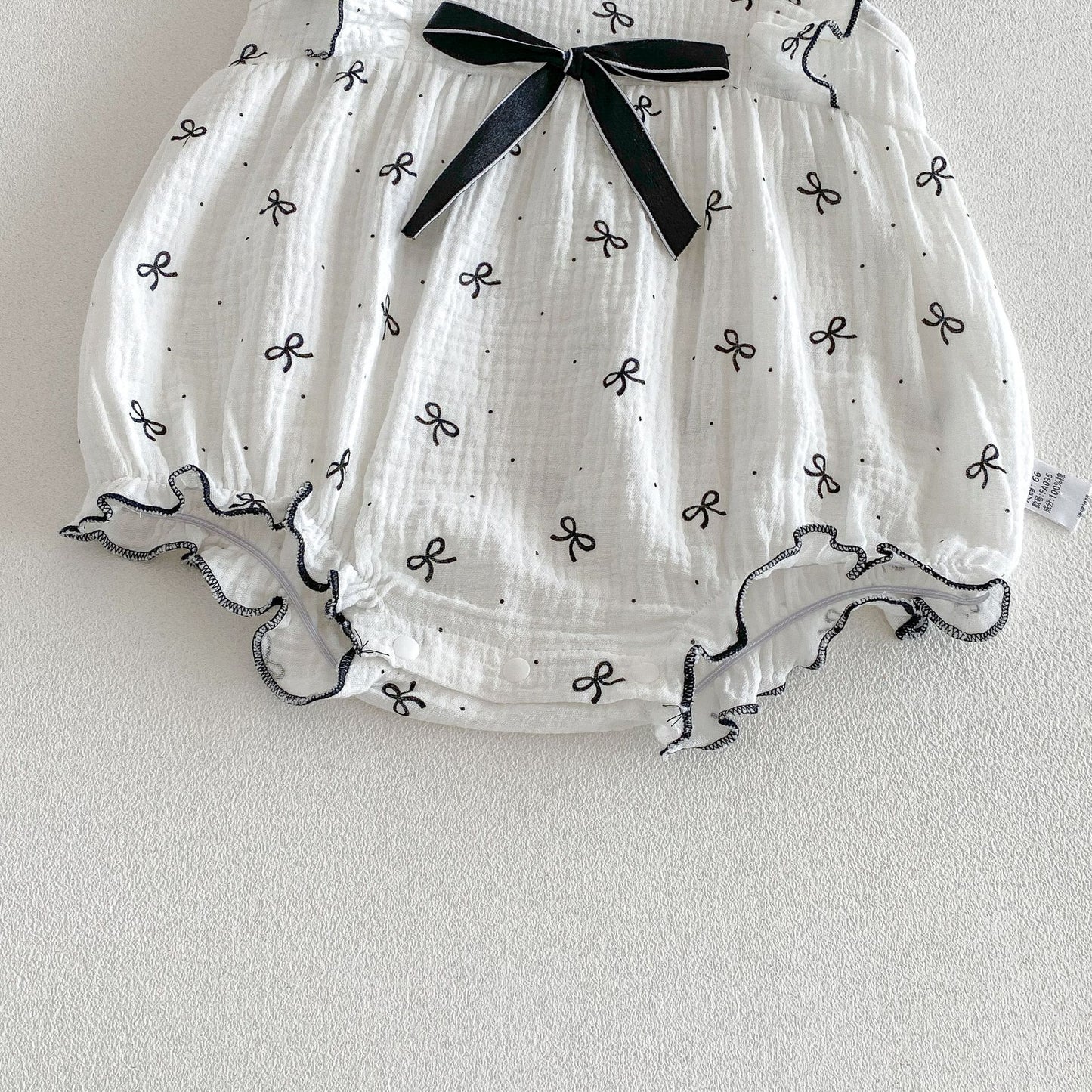 Summer Arrival Baby Girls Fly Sleeves Butterfly-bows Pattern Bodysuit, MyKids-USA®, Bodysuits, MyKids-USA -  -  -  -  -  -  - .