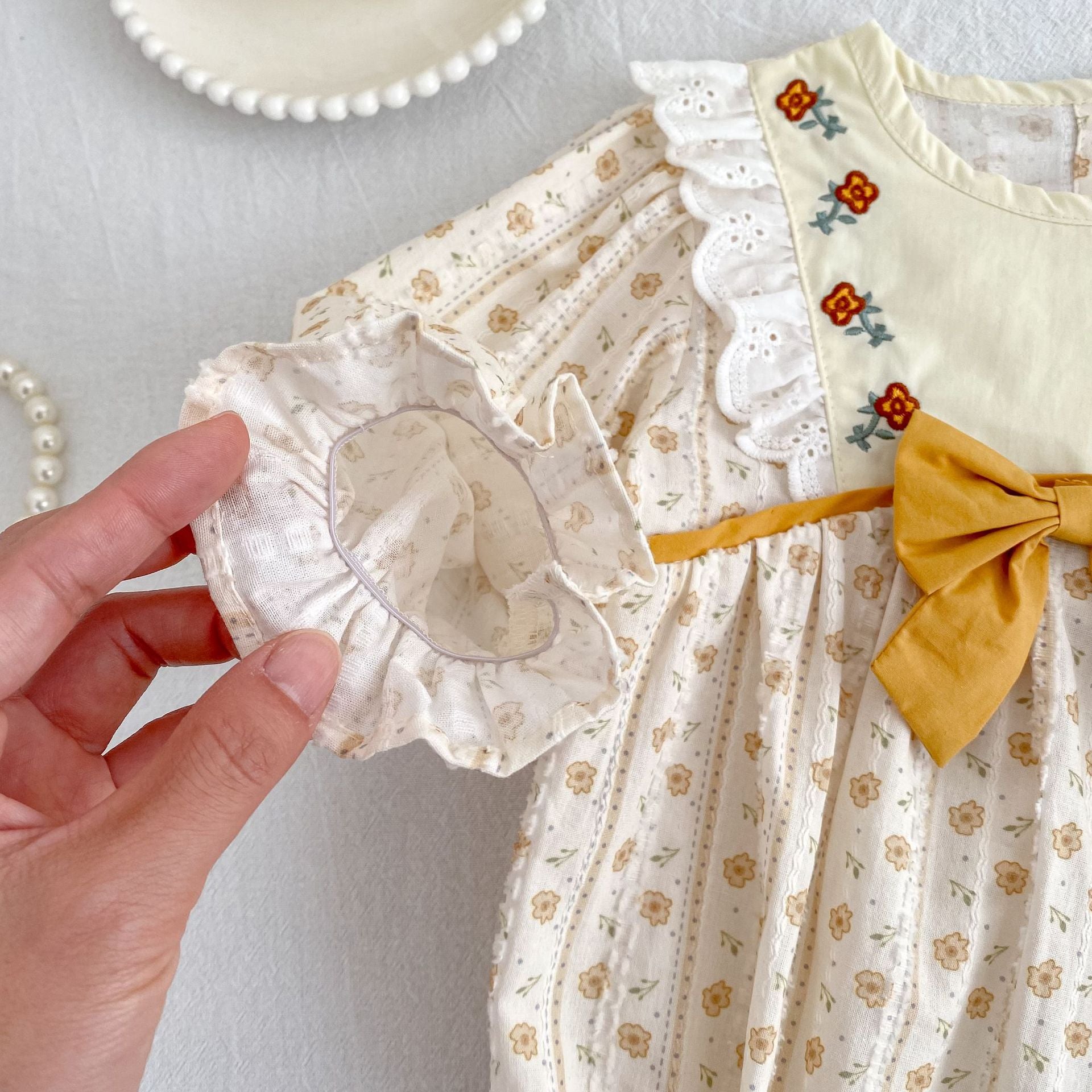 Arrival Spring and Autumn Flowers Pattern Baby Kids Girls Onesies and Dress – Princess Sister Matching Set, MyKids-USA®, Baby & Toddler Outfits, MyKids-USA -  -  -  -  -  -  - .