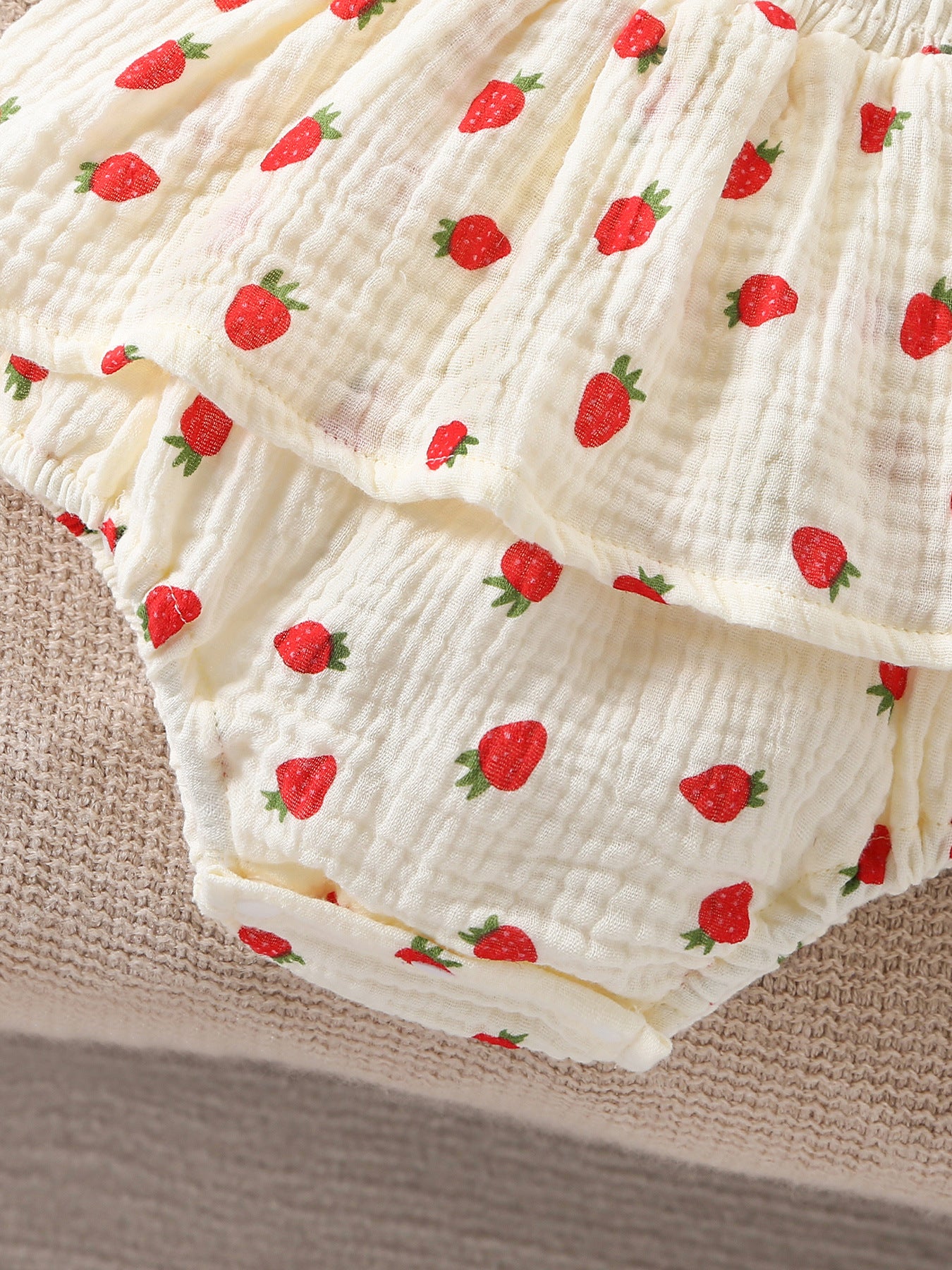 Design Summer Baby Kids Girls Sleeveless Strawberry Pattern Bodysuit with Hat, MyKids-USA®, Baby & Children's One-Pieces, MyKids-USA -  -  -  -  -  -  - .