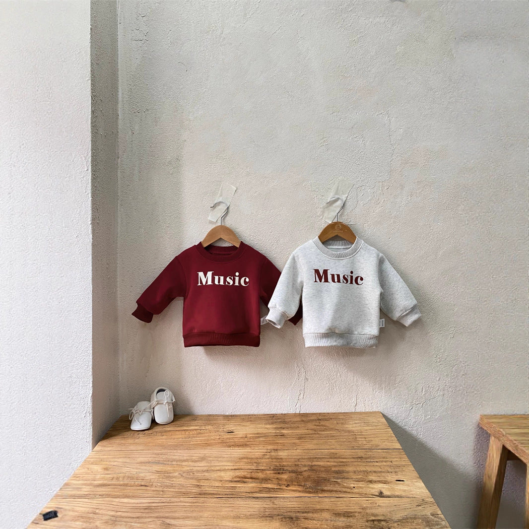 Arrival Spring and Autumn Baby Kids Unisex Letters Pattern Pullover, MyKids-USA®, Sweatshirts, MyKids-USA -  -  -  -  -  -  - .