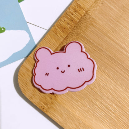 Collection of Acrylic Cartoon Hair Clips, MyKids-USA®, Hair Pins, Claws & Clips, MyKids-USA - Size/Age - Average Size (0-12Y） - Color - Purple -  -  - TR2605061637-D.