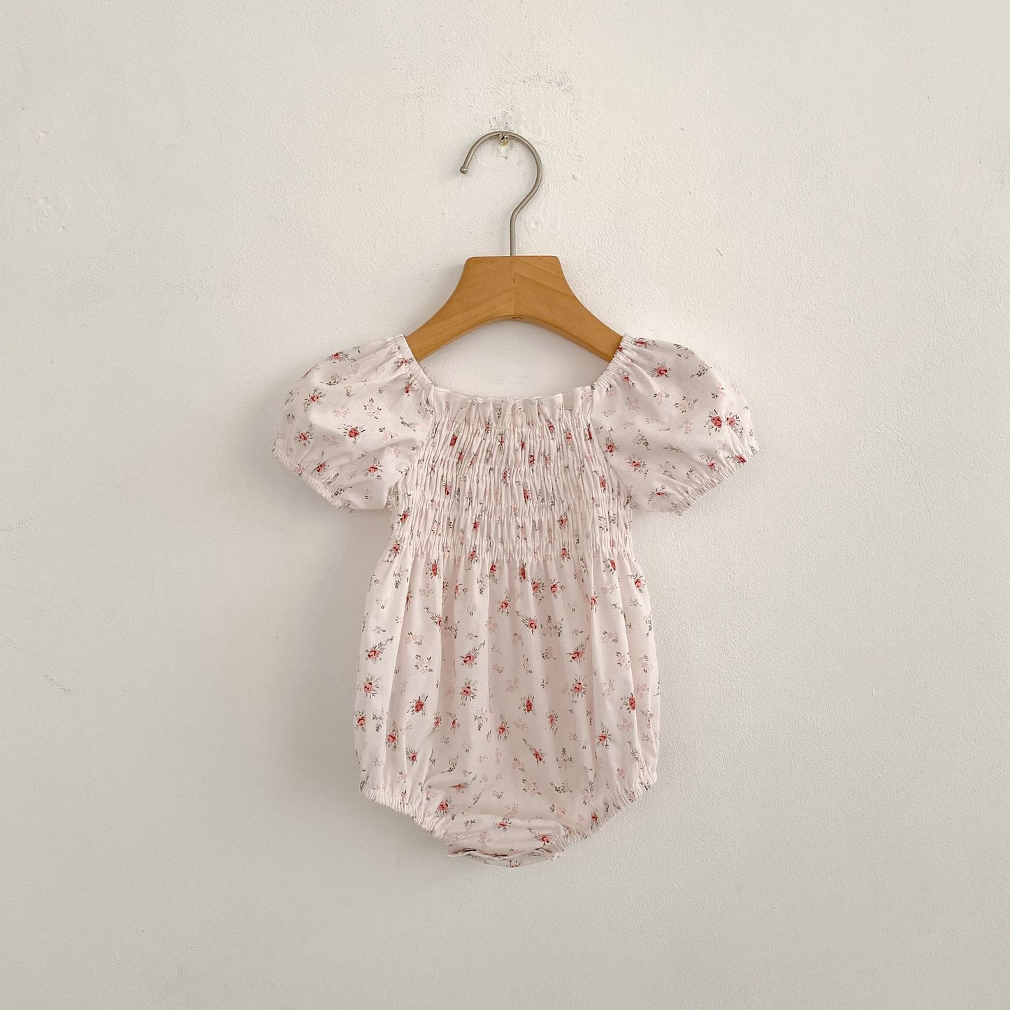 Summer Baby Girls French-style Flowers Pattern Short-sleeved Onesies and Dress – Princess Sister Matching, MyKids-USA®, Baby One-Pieces, MyKids-USA -  -  -  -  -  -  - 