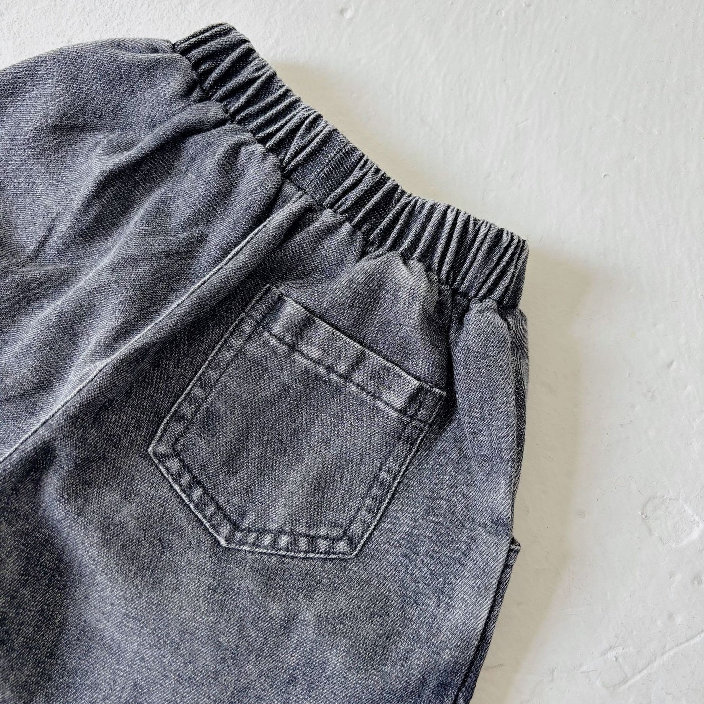 Summer Baby Kids Casual Solid Color Short Sleeves Top with Denim Shorts Clothing Set for, MyKids-USA®, Baby & Toddler Outfits, MyKids-USA -  -  -  -  -  -  - 