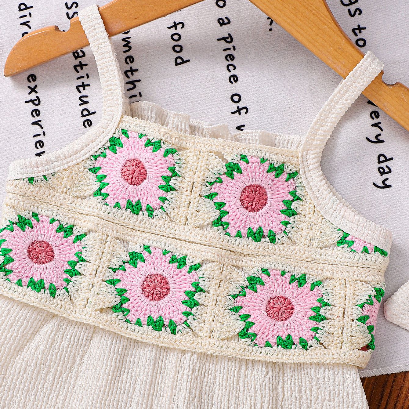 Summer Baby Kids Girls Sleeveless Jacquard Pattern Color Patchwork Overalls Wholesale, MyKids-USA®, Baby & Children's One-Pieces, MyKids-USA -  -  -  -  -  -  - .
