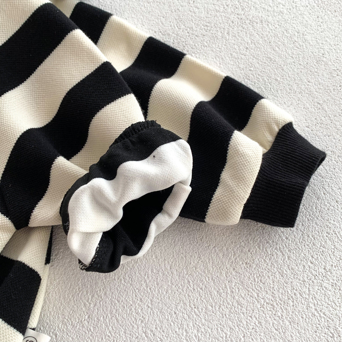 Autumn Arrival Baby Unisex Long Sleeves Striped and Letters Pattern Hooded Onesies, MyKids-USA®, Baby One-Pieces, MyKids-USA -  -  -  -  -  -  - 