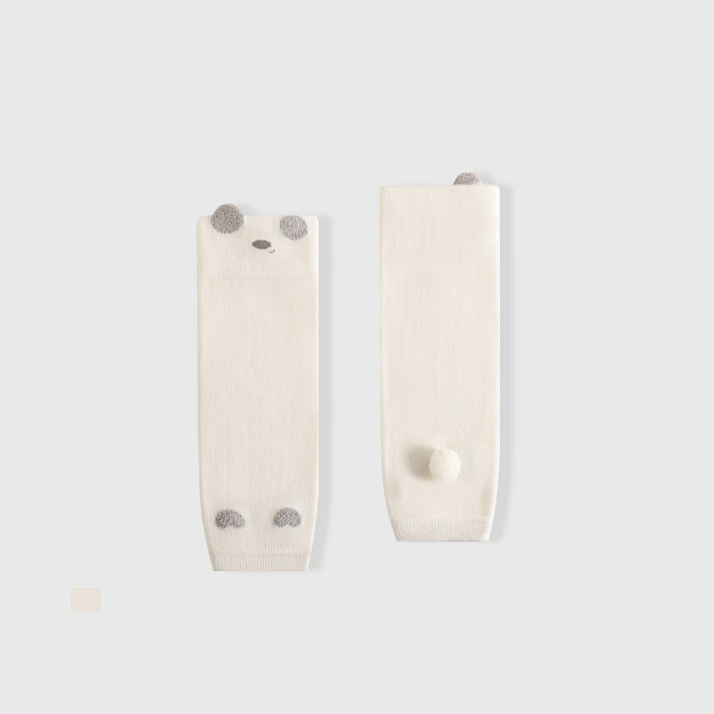 Spring and Autumn Baby Unisex Breathable Color Patchwork Knee Sleeves 23-27cm, MyKids-USA®, Baby Protective Wear, MyKids-USA - Size/Age - S (6-12M) - Color - White -  -  - TR2511172156-D