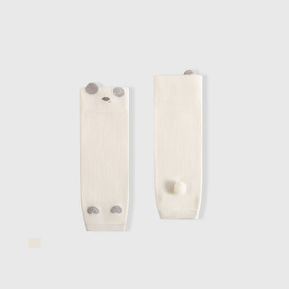 Spring and Autumn Baby Unisex Breathable Color Patchwork Knee Sleeves 23-27cm, MyKids-USA®, Baby Protective Wear, MyKids-USA - Size/Age - S (6-12M) - Color - White -  -  - TR2511172156-D