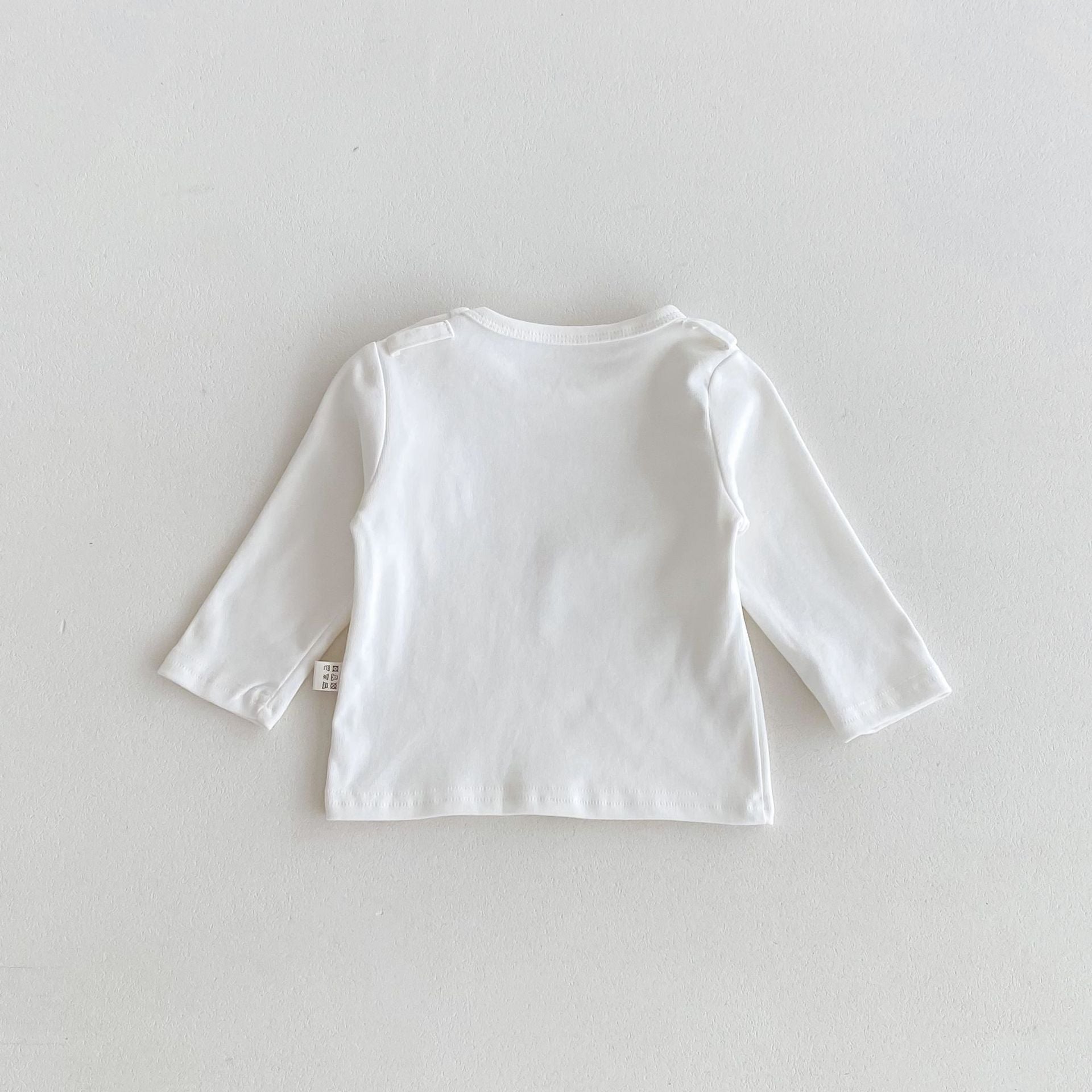 Spring and Autumn Baby Kids Unisex Long Sleeves White Top and Denim Sleeveless Overalls Clothing Set, MyKids-USA®, Baby & Toddler Outfits, MyKids-USA -  -  -  -  -  -  - 