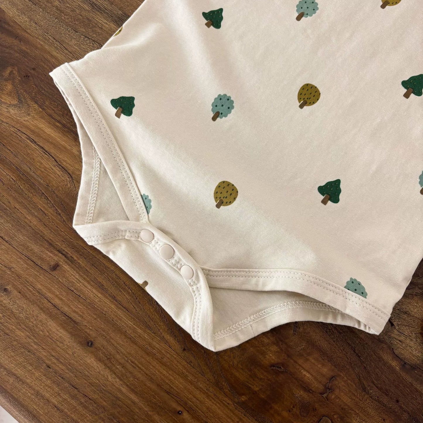 Summer Arrival Baby Unisex Casual Tiny Trees Pattern Sleeveless Onesies, MyKids-USA®, Baby One-Pieces, MyKids-USA -  -  -  -  -  -  - 