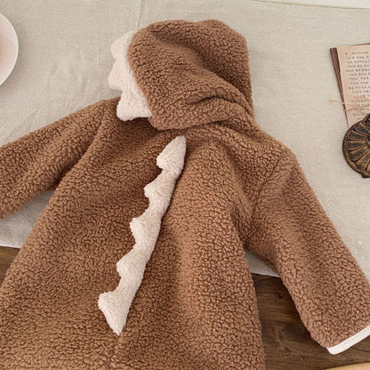 Winter and Autumn Arrival Baby Unisex Long Sleeves Color Patchwork Fluffy Rompers, MyKids-USA®, Baby One-Pieces, MyKids-USA -  -  -  -  -  -  - 