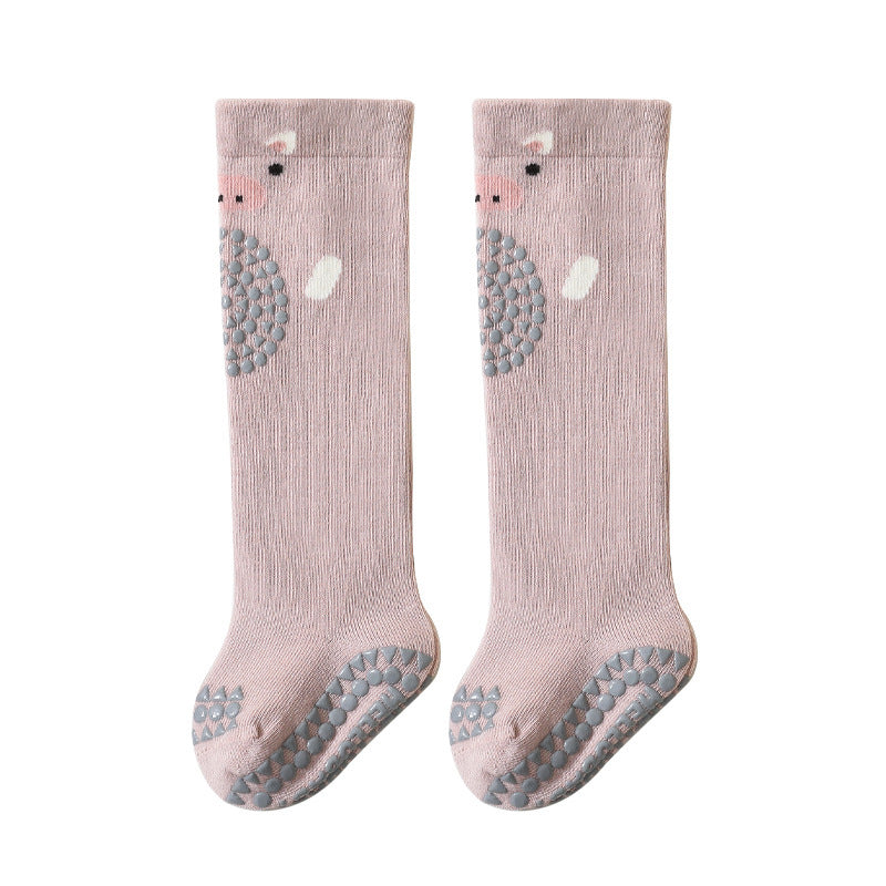 Autumn and Spring Baby Unisex Breathable Cartoon Pattern Cute Stockings, MyKids-USA®, Baby & Toddler Socks & Tights, MyKids-USA - Size/Age - S (0-1Y) - Color - Pink -  -  - TR2511232318-E