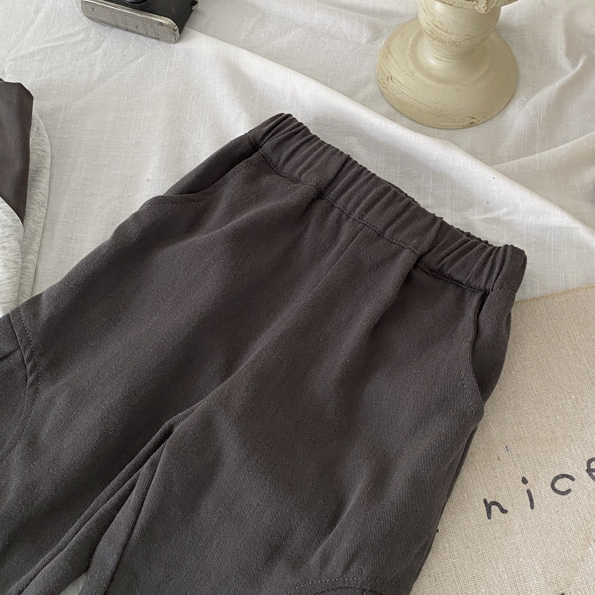 Autumn and Spring Arrival Casual American Style Plain Pants, MyKids-USA®, Trousers, MyKids-USA -  -  -  -  -  -  - 