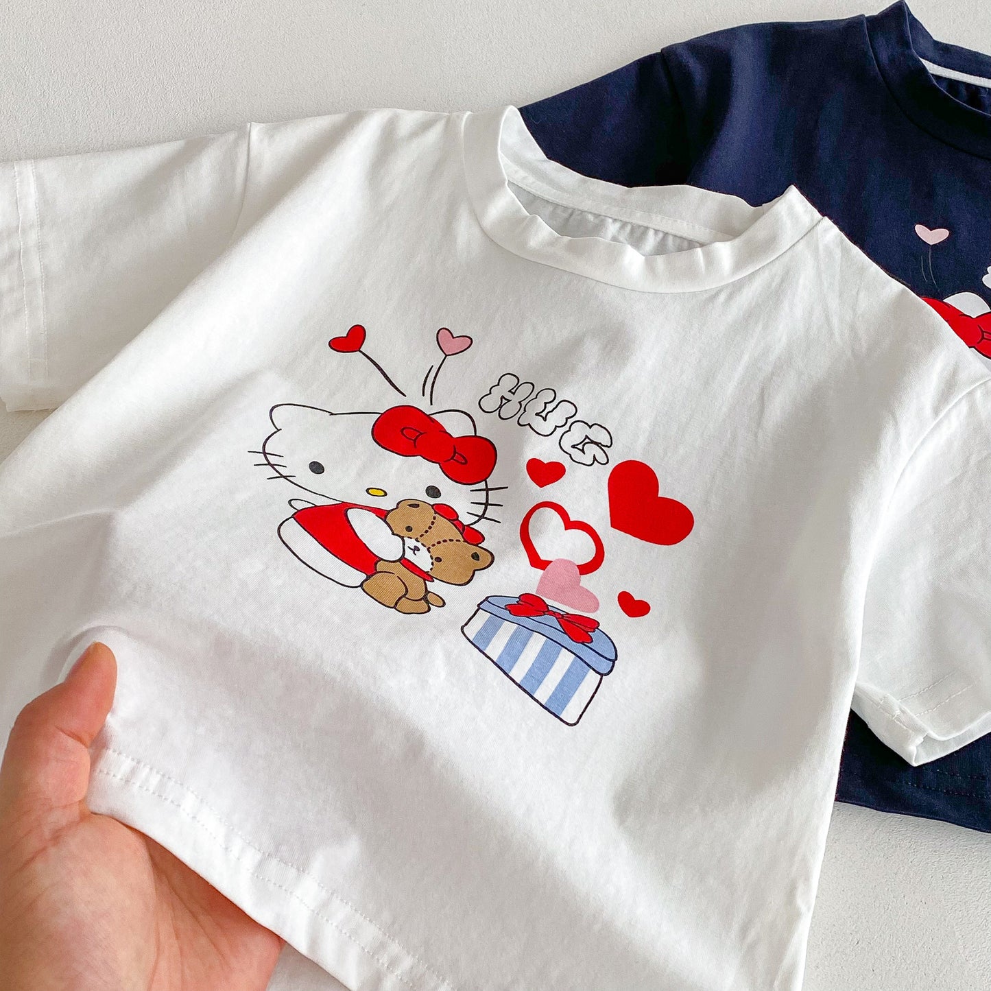Summer Girls’ Cartoon and Letters Pattern T-shirt in European and American Style, MyKids-USA®, T-Shirts, MyKids-USA -  -  -  -  -  -  - .