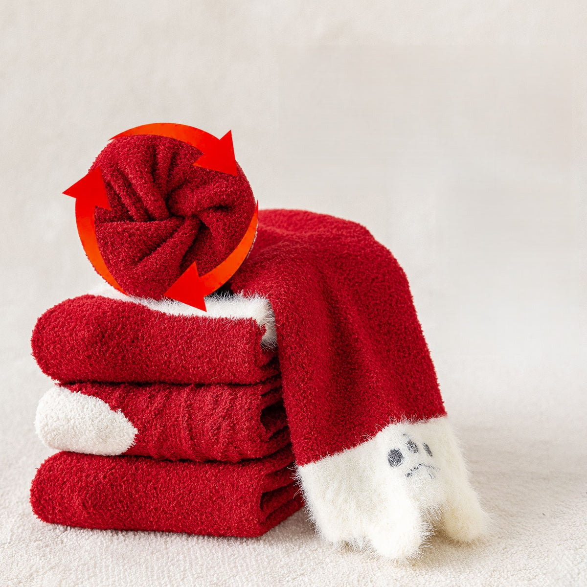 Winter and Autumn Arrival Baby Kids Boys and Girls Breathable Christmas Socks 1 Lot=4-Pair Set, MyKids-USA®, Baby & Toddler Socks & Tights, MyKids-USA -  -  -  -  -  -  - .