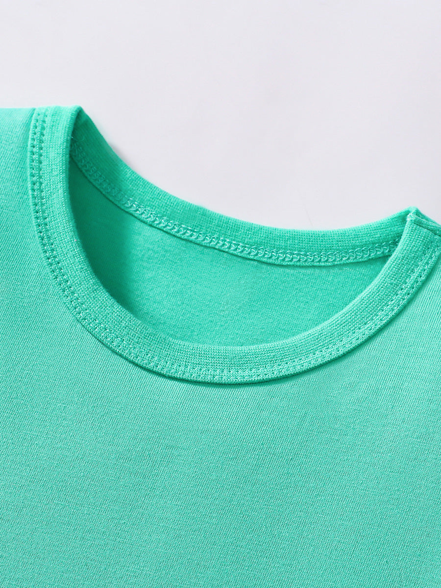 Kids’ Shark Cartoon Pattern Short Sleeves T-shirt in European and American Style for Summer, MyKids-USA®, Baby & Toddler Tops, MyKids-USA -  -  -  -  -  -  - 