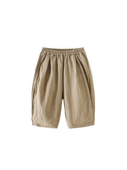 Arrival Summer Kids Solid Color Loose Fit Casual Pants