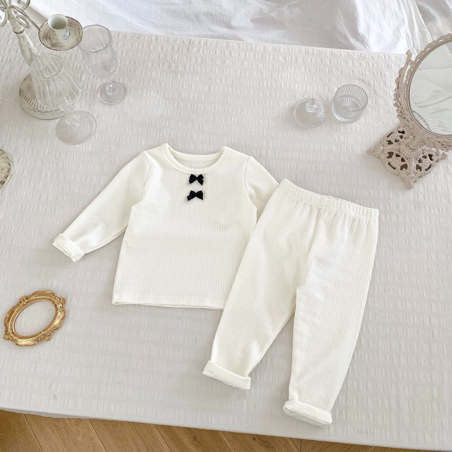 Arrival Autumn Baby Girls Long Sleeves Simple Knitted Top and Solid Color Long Trousers – Clothing Set, MyKids-USA®, Baby & Toddler Outfits, MyKids-USA - Size/Age - 66 (3-6M) - Color - Beige -  -  - TR2410032131-A