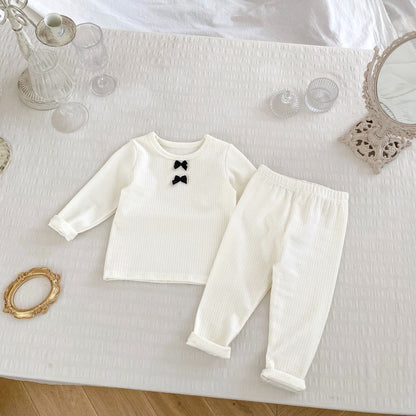Arrival Autumn Baby Girls Long Sleeves Simple Knitted Top and Solid Color Long Trousers – Clothing Set, MyKids-USA®, Baby & Toddler Outfits, MyKids-USA - Size/Age - 66 (3-6M) - Color - Beige -  -  - TR2410032131-A