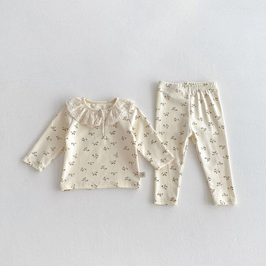 Spring and Autumn Baby Kids Girls Casual Floral Top and Pants Clothing Set, MyKids-USA®, Baby & Toddler Outfits, MyKids-USA -  -  -  -  -  -  - .