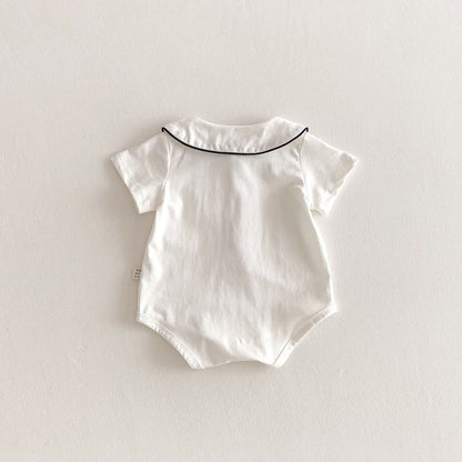 Summer Arrival Baby Unisex Color Patchwork Short Sleeves Onesies, MyKids-USA®, Baby One-Pieces, MyKids-USA -  -  -  -  -  -  - 