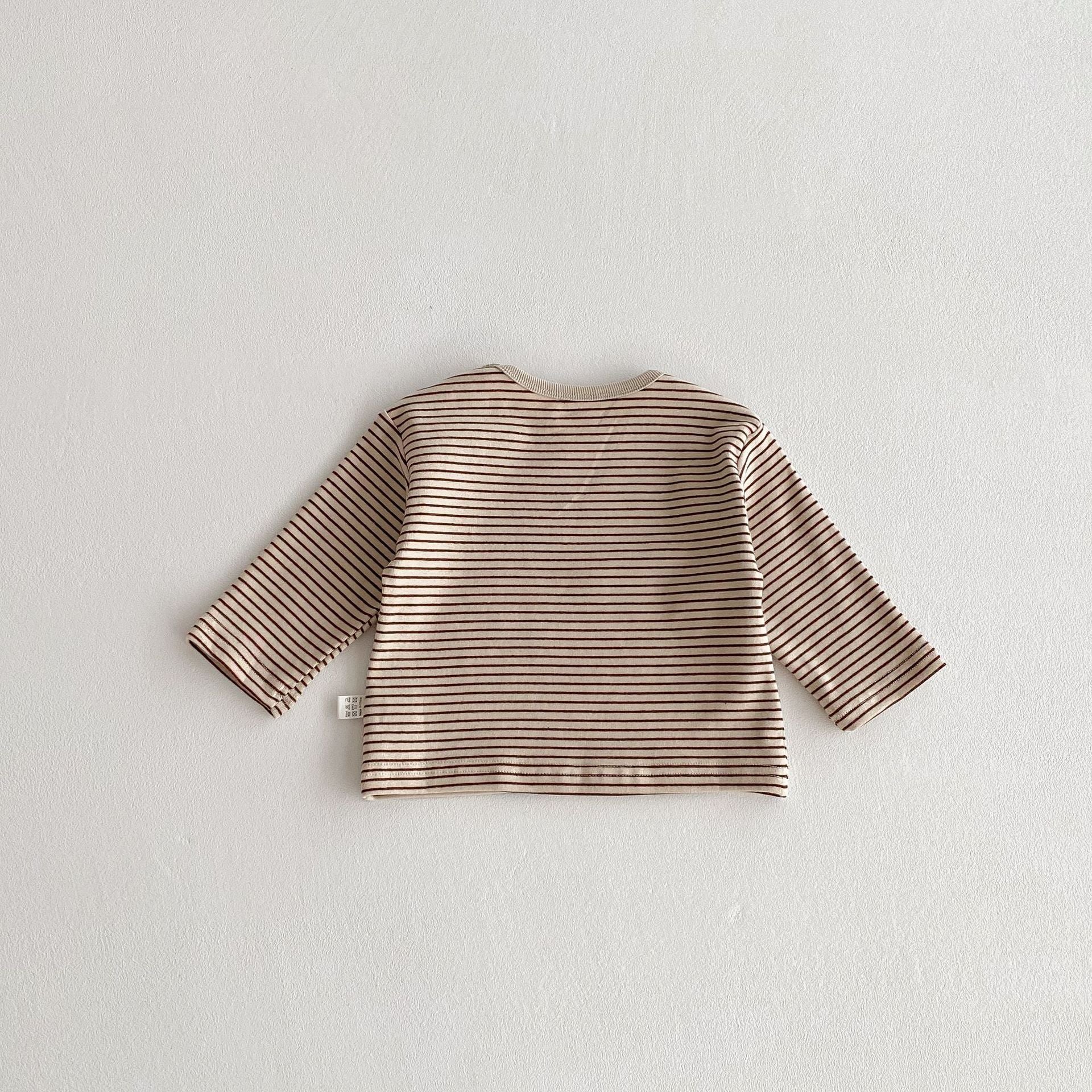 Autumn Arrival Baby Unisex Striped Pattern Long Sleeves Top, MyKids-USA®, Shirts, MyKids-USA -  -  -  -  -  -  - 