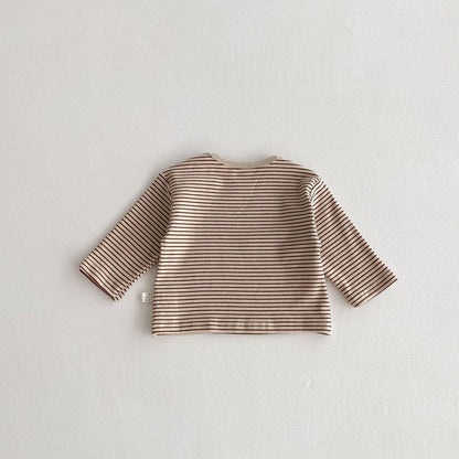 Autumn Arrival Baby Unisex Striped Pattern Long Sleeves Top, MyKids-USA®, Shirts, MyKids-USA -  -  -  -  -  -  - 