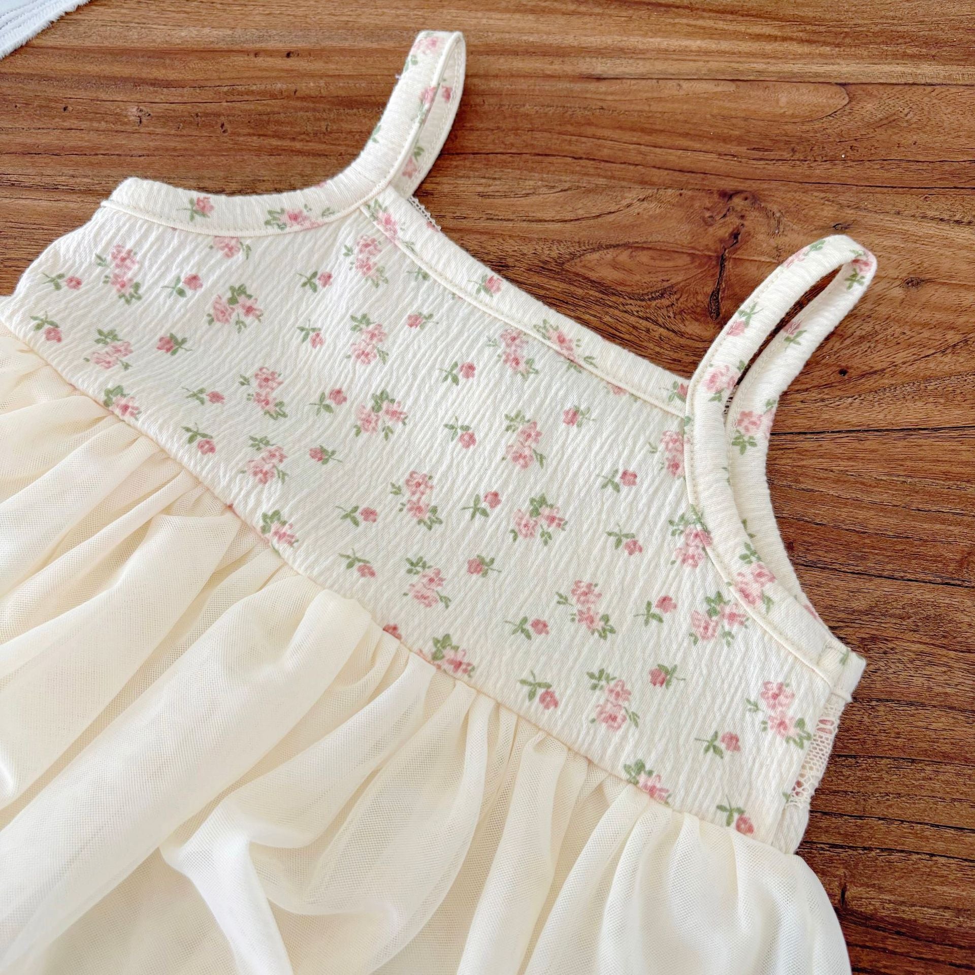 Summer Arrival Baby Girls Cute Sleeveless Floral Pattern Dress Design Strap Onesies, MyKids-USA®, Baby One-Pieces, MyKids-USA -  -  -  -  -  -  - 