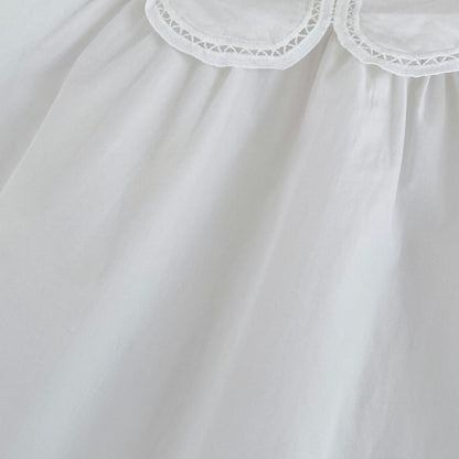 Design Summer Girls Hollow Out Flower Collar Sleeveless Onesies and Short Sleeves Dress – Sister Matching Clothing Set, MyKids-USA®, Baby & Children's Outfits, MyKids-USA -  -  -  -  -  -  - .