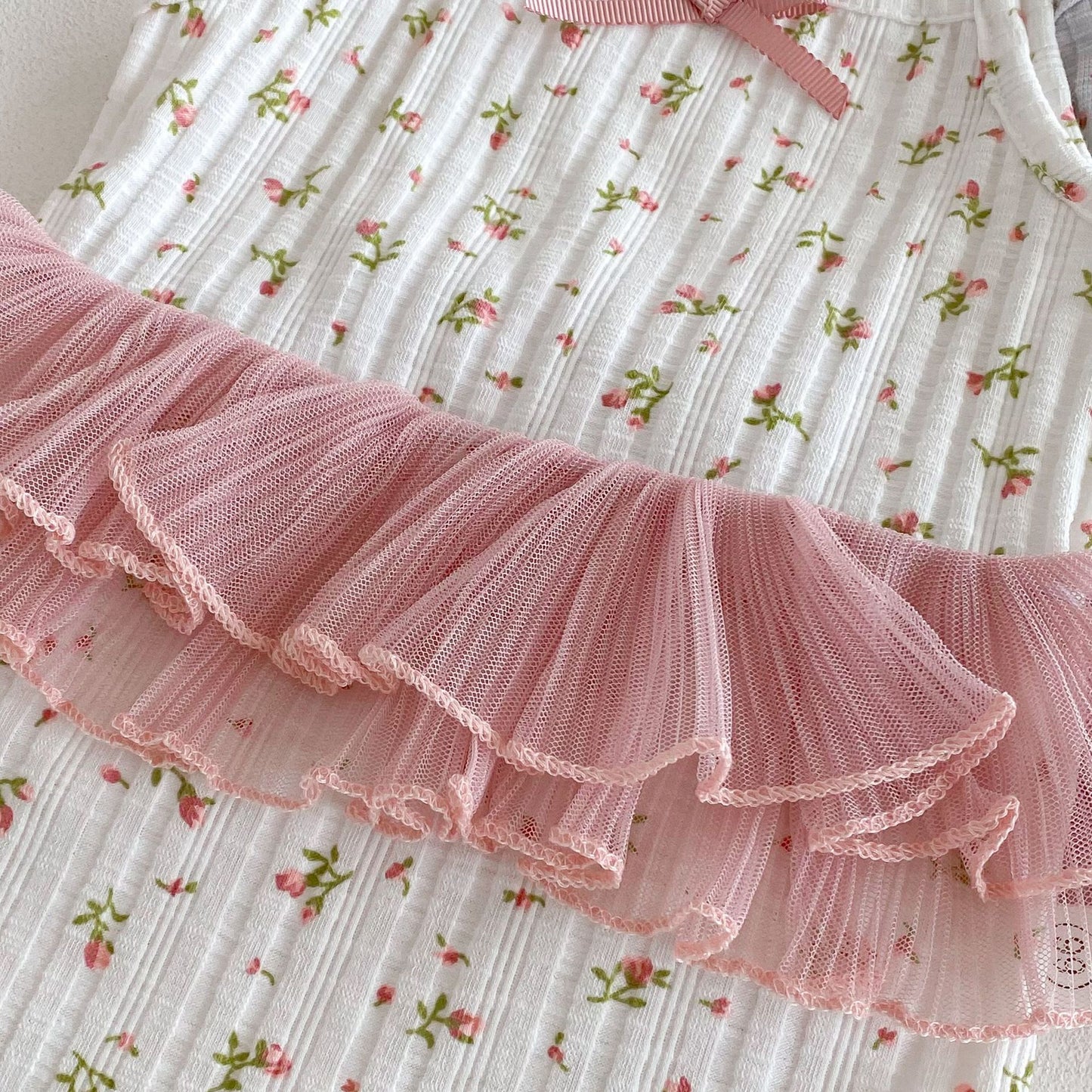 Summer Arrival Baby Girls Color Patchwork Flowers Pattern Sleeveless Onesies, MyKids-USA®, Baby One-Pieces, MyKids-USA -  -  -  -  -  -  - 