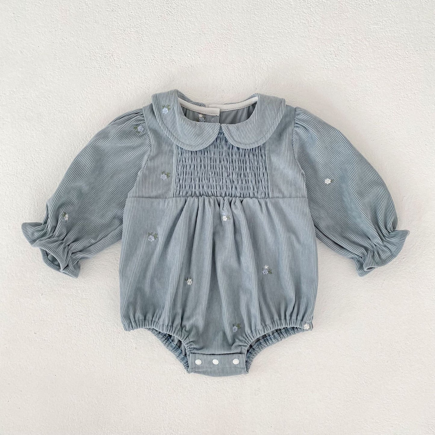 Arrival Spring and Autumn Floral Pattern Baby Kids Girls Onesies and Dress – Princess Sister Matching Set