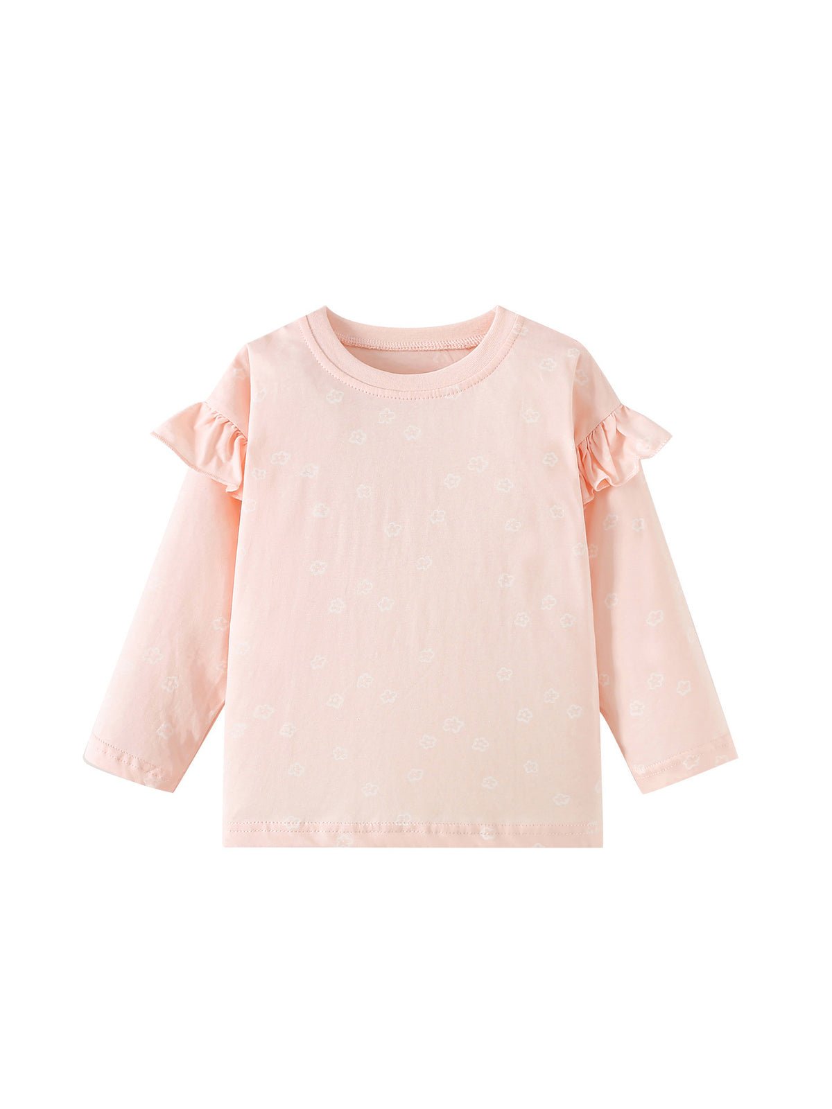 MyKids-USA® Baby Kids Girls Flowers Pattern Long Sleeves Top