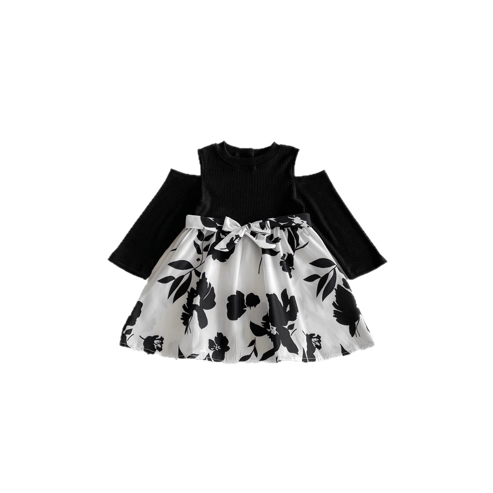 Autumn Arrival Baby Kids Girls Long Sleeves Color Patchwork Dress, MyKids-USA®, Baby & Toddler Dresses, MyKids-USA -  -  -  -  -  -  - 