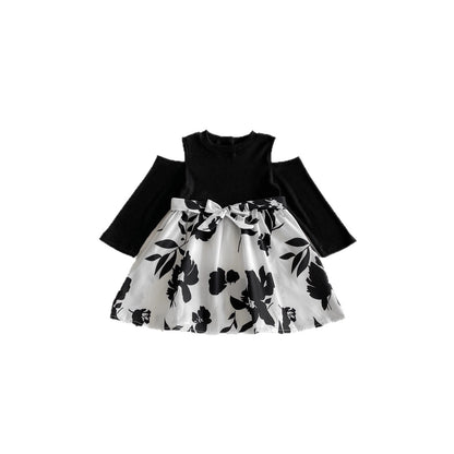 Autumn Arrival Baby Kids Girls Long Sleeves Color Patchwork Dress, MyKids-USA®, Baby & Toddler Dresses, MyKids-USA -  -  -  -  -  -  - 