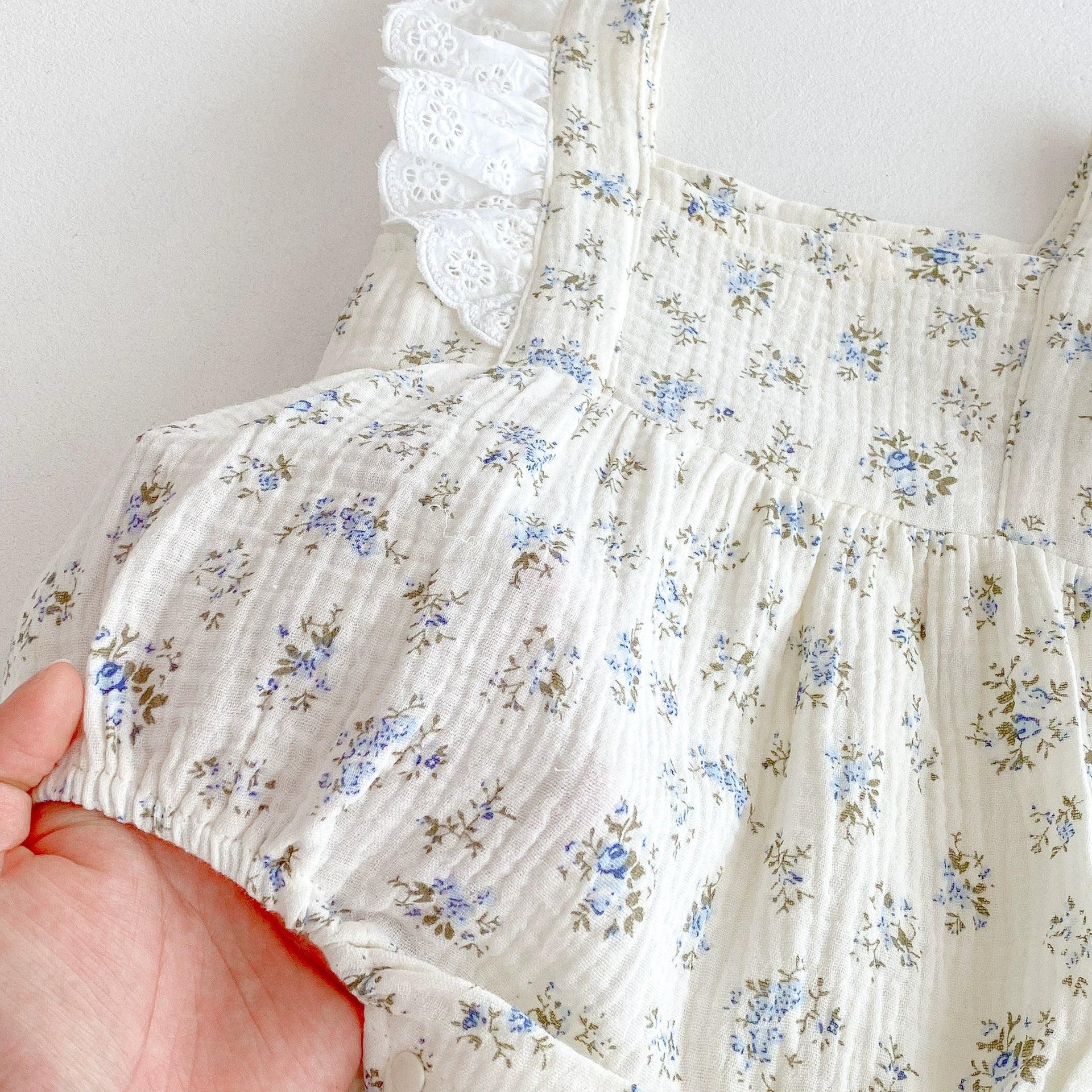 Summer Arrival Baby Girls Floral Pattern Fly Sleeves Onesies, MyKids-USA®, Baby One-Pieces, MyKids-USA -  -  -  -  -  -  - 