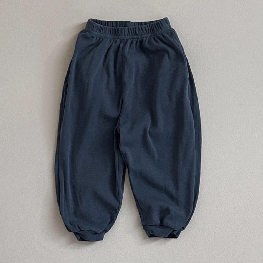 Children’s Summer Unisex Solid Color Thin Breathable Pants – Casual Kids Trousers