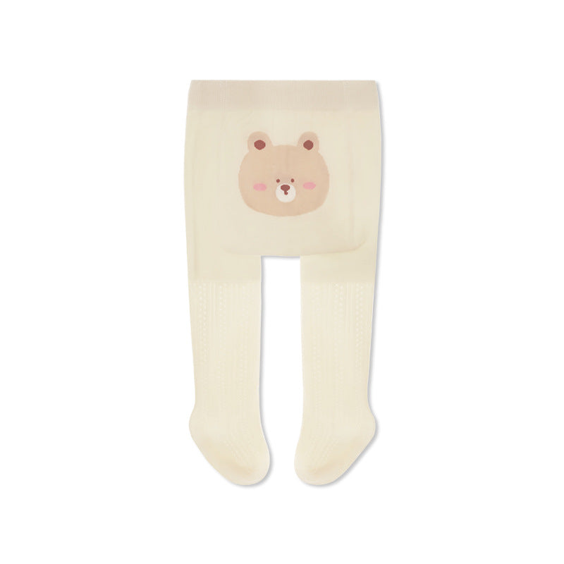 Summer and Spring Baby Unisex Breathable Cartoon Cute Leggings, MyKids-USA®, Leggings, MyKids-USA - Size/Age - S (6-12M) - Color - Khaki -  -  - TR2605162222-E.