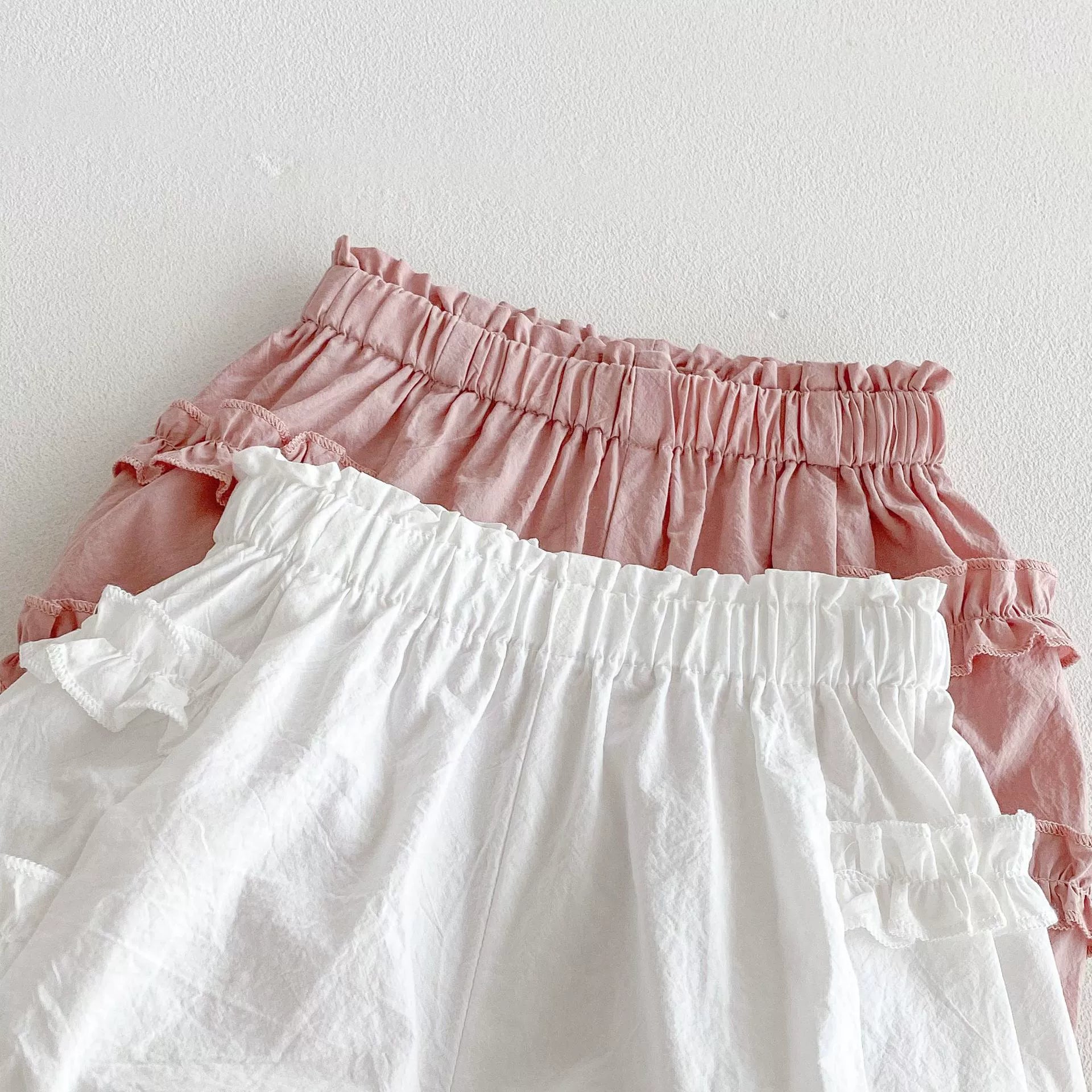 Summer Arrival Kids Girls Cotton Casual Style Ruffle Design Shorts, MyKids-USA®, Shorts, MyKids-USA -  -  -  -  -  -  - 