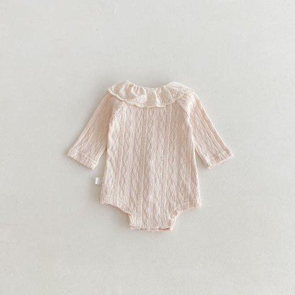 Autumn Arrival Baby Girls Long Sleeves Thin Striped Pattern Single Breasted Onesies, MyKids-USA®, Baby One-Pieces, MyKids-USA -  -  -  -  -  -  - 