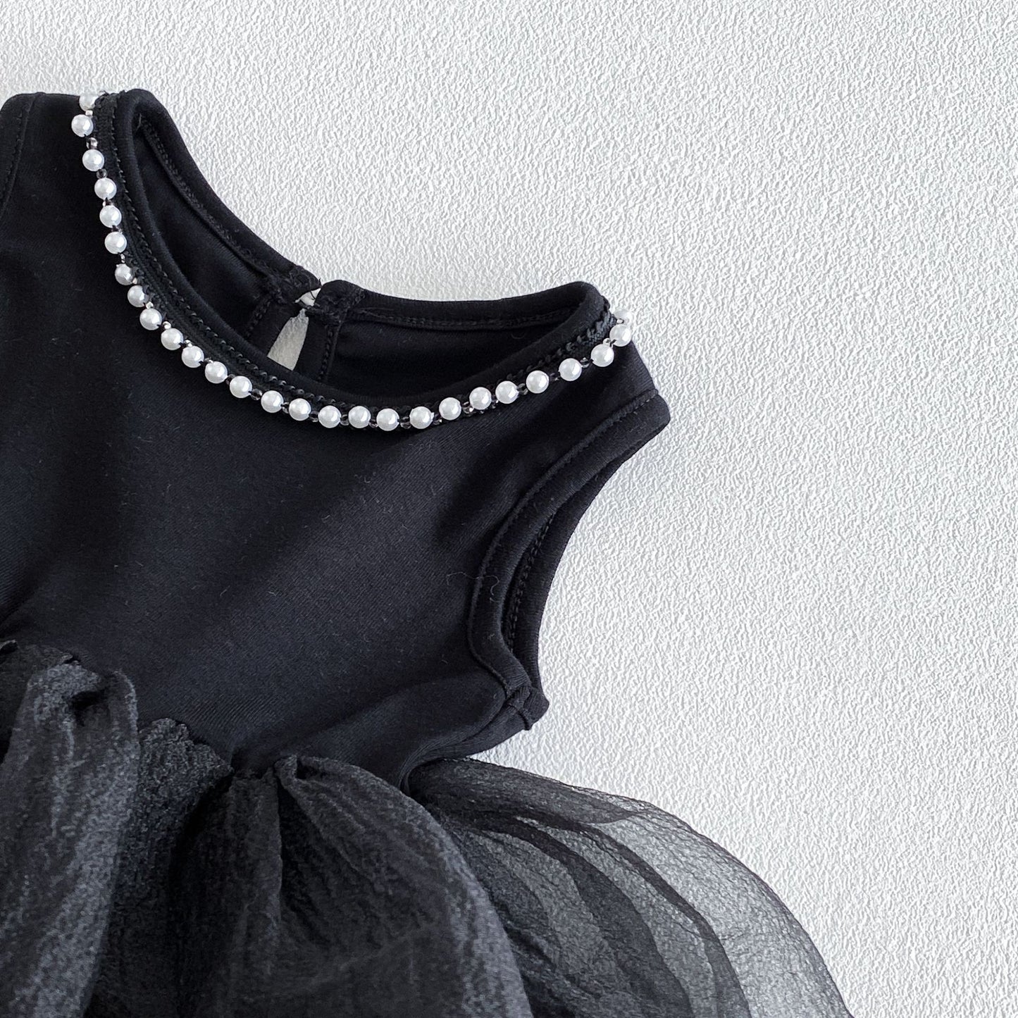Summer Arrival Sleeveless Black Beaded Dress for Stylish Girls, MyKids-USA®, Baby & Children's Dresses, MyKids-USA -  -  -  -  -  -  - .