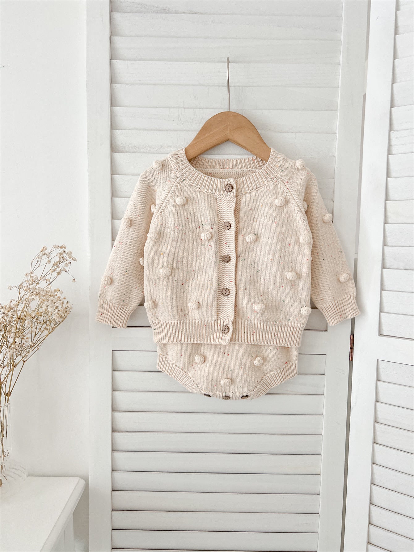 Arrival Autumn Baby Long Sleeves Solid Color Knitted Cardigan and Sleeveless Strap Bodysuits – Clothing Set, MyKids-USA®, Baby & Toddler Outfits, MyKids-USA -  -  -  -  -  -  - 