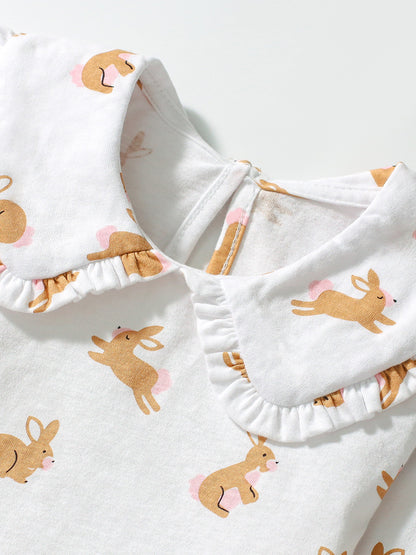 Arrival Spring And Autumn Girls Casual Rabbits Pattern Long Sleeves Top T-Shirt And Pants Clothing Set, MyKids-USA®, Baby & Toddler Outfits, MyKids-USA -  -  -  -  -  -  - 