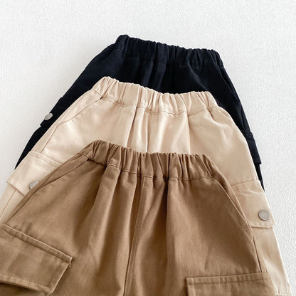 MyKids-USA® Arrival Spring Autumn Boys Cargo Pants