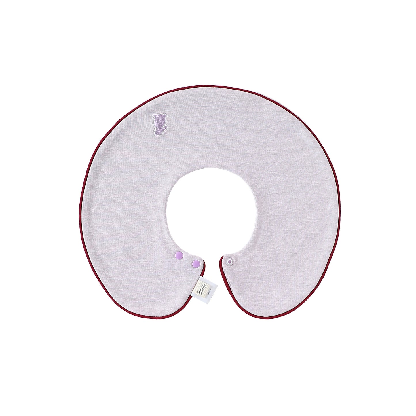 Simple Various Pattern Cotton Bib for Baby, MyKids-USA®, Bibs, MyKids-USA - Size/Age - S (1-3Y) - Color - Purple -  -  - TR2506191938-I