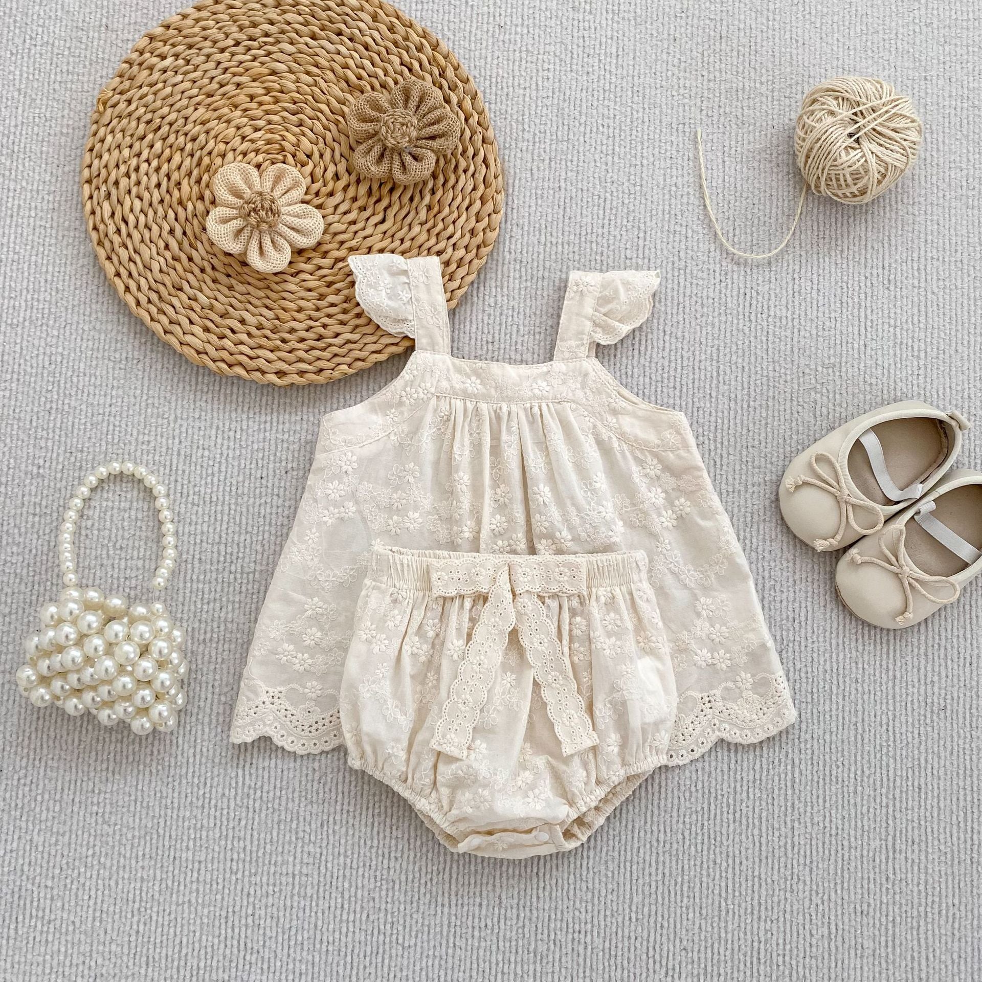Summer Baby Kids Girls Sleeveless Cute Floral Vest and Bloomers Clothing Set, MyKids-USA®, Baby & Children's Outfits, MyKids-USA -  -  -  -  -  -  - .